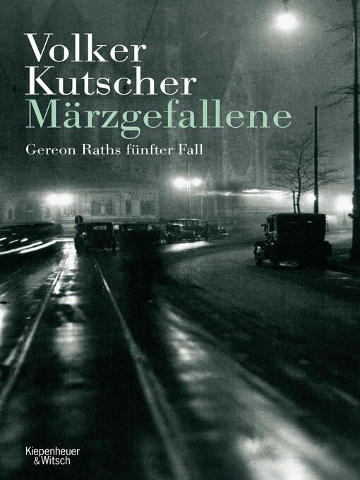 Title details for Märzgefallene by Volker Kutscher - Wait list